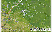 Satellite 3D Map of Mai-Ndombe