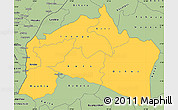 Savanna Style Simple Map of Mai-Ndombe