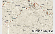 Shaded Relief 3D Map of Tshela