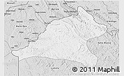 Silver Style 3D Map of Tshela