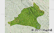 Satellite Map of Tshela, lighten