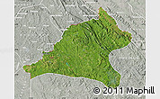 Satellite Map of Tshela, lighten, semi-desaturated