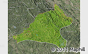 Satellite Map of Tshela, semi-desaturated