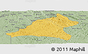 Savanna Style Panoramic Map of Tshela
