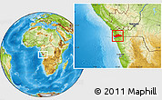 Physical Location Map of Boma