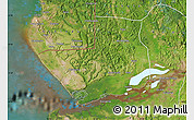 Satellite Map of Moanda