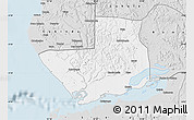 Silver Style Map of Moanda