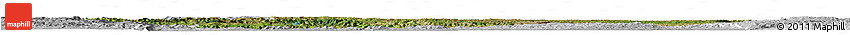 Satellite Horizon Map of Luozi, lighten, desaturated
