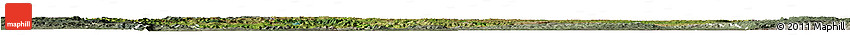 Satellite Horizon Map of Luozi, semi-desaturated