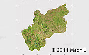 Satellite Map of Luozi, cropped outside