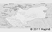 Silver Style Panoramic Map of Luozi