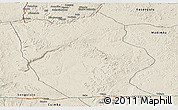 Shaded Relief Panoramic Map of Mbanza-Ngungu