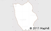 Classic Style Simple Map of Mbanza-Ngungu, cropped outside