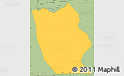 Savanna Style Simple Map of Mbanza-Ngungu