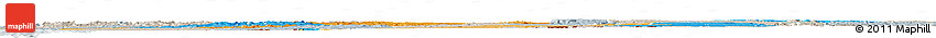 Political Horizon Map of Bas-Zaire, lighten, semi-desaturated