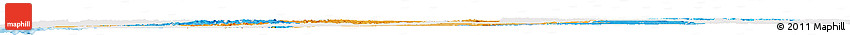 Political Horizon Map of Bas-Zaire, single color outside