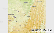 Physical 3D Map of Madimba