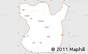 Classic Style Simple Map of Madimba, cropped outside