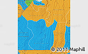 Political Map of Lukaya