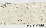 Shaded Relief Panoramic Map of Lukaya