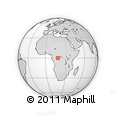 Outline Map of Mbandaka