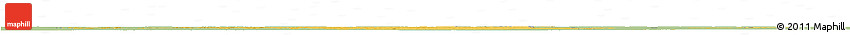 Savanna Style Horizon Map of Bumba, single color outside