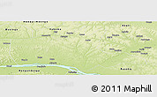Physical Panoramic Map of Bumba