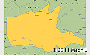 Savanna Style Simple Map of Bumba