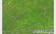 Satellite 3D Map of Ango