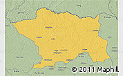 Savanna Style 3D Map of Ango
