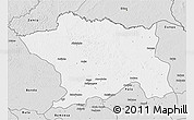 Silver Style 3D Map of Ango