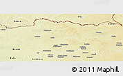 Physical Panoramic Map of Ango