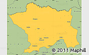 Savanna Style Simple Map of Ango