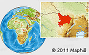 Physical Location Map of Haut-Uele