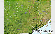 Satellite 3D Map of Mahagi