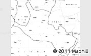 Blank Simple Map of Mahagi