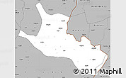 Gray Simple Map of Mahagi