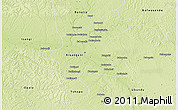 Physical 3D Map of Kisangani