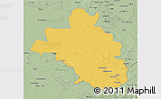 Savanna Style 3D Map of Bafwasende