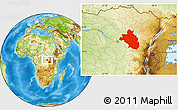 Physical Location Map of Bafwasende