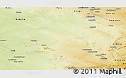 Physical Panoramic Map of Bafwasende