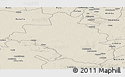 Shaded Relief Panoramic Map of Bafwasende