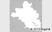 Gray Simple Map of Bafwasende