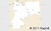 Classic Style Simple Map of Isangi