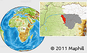 Physical Location Map of Yohuma, highlighted parent region, highlighted grandparent region