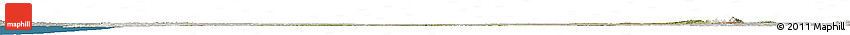 Satellite Horizon Map of Democratic Republic of the Congo, lighten, semi-desaturated, land only
