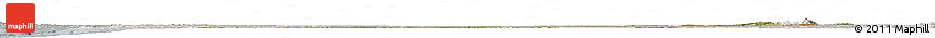 Satellite Horizon Map of Democratic Republic of the Congo, lighten, semi-desaturated