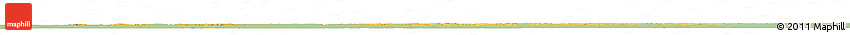 Savanna Style Horizon Map of Dekese, single color outside