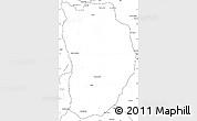 Blank Simple Map of Ilebo