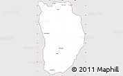 Classic Style Simple Map of Ilebo, cropped outside